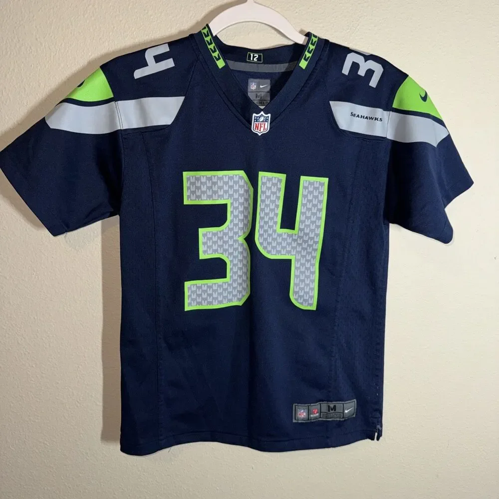 NFL Kid’s Jersey Seattle Seahawk #34 Rawls